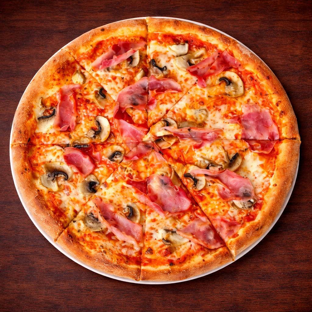 PIZZA PROSCIUTTO FUNGHI
