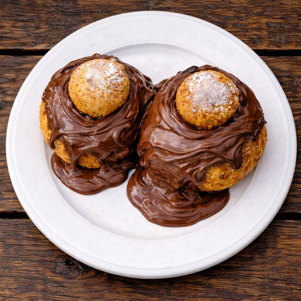 PAPANAȘI CU NUTELLA